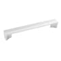 Belwith Keeler Avenue 7-9/16 Inch Center to Center Modern Minimalist Cabinet Handle / Drawer Pull Chrome