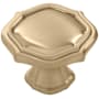 Belwith Keeler Trellis Contemporary 1-1/2" Designer Fluted Edge Cabinet Knob / Drawer Knob Champagne Bronze
