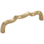 Belwith Keeler Trellis 3-3/4" Center to Center Designer Scalloped Arch Cabinet Handle / Drawer Pull Champagne Bronze