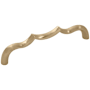 Belwith Keeler Trellis 5-1/16" Center to Center Designer Scalloped Arch Cabinet Handle / Drawer Pull Champagne Bronze