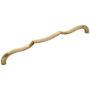 Belwith Keeler Trellis 8-13/16" Center to Center Designer Scalloped Arch Cabinet Handle / Drawer Pull Champagne Bronze