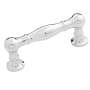 Belwith Keeler Fuller 3" Center to Center Vintage Farmhouse Cabinet Handle / Drawer Pull Chrome