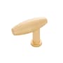 Belwith Keeler Wexler 1-1/2 Inch Contemporary Offset "T" Bar Cabinet Knob / Drawer Knob Royal Brass