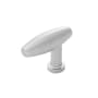 Belwith Keeler Wexler 1-1/2 Inch Contemporary Offset "T" Bar Cabinet Knob / Drawer Knob Stainless Steel