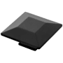 Belwith Keeler Bijou Polly 2-3/4" Square Flat Pyramid Luxury Cabinet / Drawer / Furniture Knob Matte Black