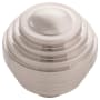 Belwith Keeler Sinclaire 1-3/8" Designer Ringed Round Cabinet Knob / Drawer Knob Satin Nickel