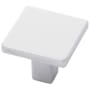 Belwith Keeler Emerge 1-5/16" Flat Square Cabinet Knob / Drawer Knob Chrome