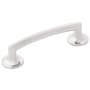 Belwith Keeler Flare 3-3/4 Inch (96 mm) Center to Center Flared Base Posts Cabinet Handle / Drawer Pull Polished Nickel