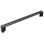 Belwith Keeler Avenue 18 Inch Center to Center Modern Minimalist Appliance Handle / Appliance Pull Matte Black