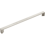 Belwith Keeler Avenue 18 Inch Center to Center Modern Minimalist Appliance Handle / Appliance Pull Satin Nickel