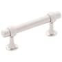 Belwith Keeler Ostia 3" (76 mm) Center to Center Modern Industrial Pub / Bar Style Cabinet Bar Handle / Drawer Bar Pull Polished Nickel