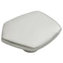 Belwith Keeler Pebble 2-15/16" x 2-1/8" Natural Organic Zen Designer Cabinet Knob / Drawer Knob Satin Nickel