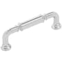 Belwith Keeler Berkshire 3-3/4" Center to Center Traditional Single Barrel Cabinet Handle / Drawer Pull Chrome