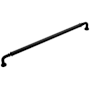 Belwith Keeler Berkshire 12" Center to Center Traditional Single Barrel Large Cabinet Handle / Large Drawer Pull Matte Black
