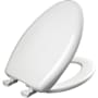 Bemis Classic Colors Elongated Closed-Front Toilet Seat Crane White