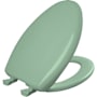 Bemis Classic Colors Elongated Closed-Front Toilet Seat Sea Green