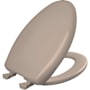 Bemis Classic Colors Elongated Closed-Front Toilet Seat Fawn Beige