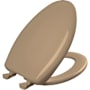 Bemis Classic Colors Elongated Closed-Front Toilet Seat Sand