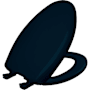 Bemis Classic Colors Elongated Closed-Front Toilet Seat Navy