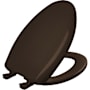 Bemis Classic Colors Elongated Closed-Front Toilet Seat Espresso Brown