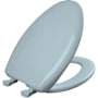 Bemis Classic Colors Elongated Closed-Front Toilet Seat Heron Blue