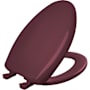 Bemis Classic Colors Elongated Closed-Front Toilet Seat Loganberry