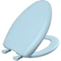 Bemis Classic Colors Elongated Closed-Front Toilet Seat Dresden Blue
