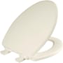 Bemis Ashland Elongated Closed-Front Toilet SeatQuick Release Biscuit