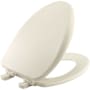 Bemis Alesio Elongated Closed-Front Toilet SeatQuick Release Biscuit