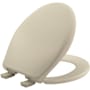 Bemis Affinity Round Closed-Front Toilet Seat Bone
