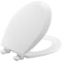 Bemis Round Closed-Front Toilet SeatQuick Release White