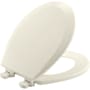 Bemis Round Closed-Front Toilet SeatQuick Release Biscuit