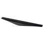 Berenson Lips 12-5/8" Long Finger Tab Lip Urban Modern Angled Large Oversized Cabinet Handle / Drawer Tab Pull Black