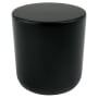 Berenson Mini Large 1" Modern Round Cone Button Cabinet Knob / Drawer Knob by R. Christensen Black