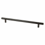 Berenson Tempo 8-13/16" (224mm) Center to Center Contemporary Bar Style Cabinet Handle / Drawer Pull Verona Bronze