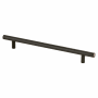 Berenson Tempo 7-9/16" (192mm) Center to Center Contemporary Bar Style Cabinet Handle / Drawer Pull Verona Bronze