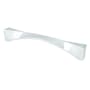 Berenson Spiral 6 5/16" Center to Center Cabinet Handle / Pull from the Art Tech Collection by R. Christensen Polished Chrome