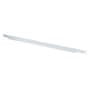 Berenson Profile 23-11/16" Long Modern Finger Tab Extra Large Oversized Cabinet Handle / Drawer Pull by R. Christensen Polished Chrome