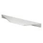 Berenson Profile 7-7/8 Inch Long Modern Finger Cabinet Pull / Drawer Pull from the Art Tech Collection by R. Christensen Stainless Steel