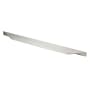 Berenson Profile 15-3/4" Long Finger Edge Tab Oversized Cabinet Handle / Drawer Pull from the Art Tech Collection by R. Christensen Stainless Steel