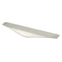 Berenson Lips 9-7/16 Inch Long Finger Tab Lip Cabinet Pull / Drawer Tab Pull from the Art Tech Collection by R. Christensen Brushed Nickel