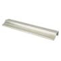 Berenson Scoop 9-7/16 Inch Long Finger Cabinet Pull from the Art Tech Collection by R. Christensen Brushed Nickel
