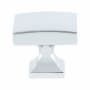 Berenson Epoch Edge 1-3/8 Inch Squared Rectangle Cabinet Knob / Drawer Knob from the Uptown Appeal Series Polished Chrome