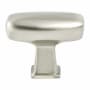 Berenson Subtle Surge 1-9/16 Inch Rectangular T Bar Cabinet Knob / Drawer Knob Brushed Nickel