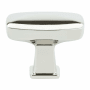 Berenson Subtle Surge 1-9/16 Inch Rectangular T Bar Cabinet Knob / Drawer Knob Polished Nickel