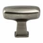 Berenson Subtle Surge 1-9/16 Inch Rectangular T Bar Cabinet Knob / Drawer Knob Vintage Nickel