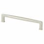 Berenson Subtle Surge 6-5/16 Inch Center to Center Handle Cabinet Pull from the Classic Comfort Series Brushed Nickel