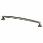Berenson Tailored Traditional 12" Center to Center Farmhouse Country Classic Appliance Handle / Pull Vintage Nickel