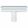Berenson Tempo 2" T Bar Modern Cabinet Knob from the Classic Comfort Design Series Polished Chrome