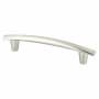 Berenson Meadow 5-1/16" (128 mm) Center to Center Arched Bar Cabinet Handle / Drawer Pull Brushed Nickel